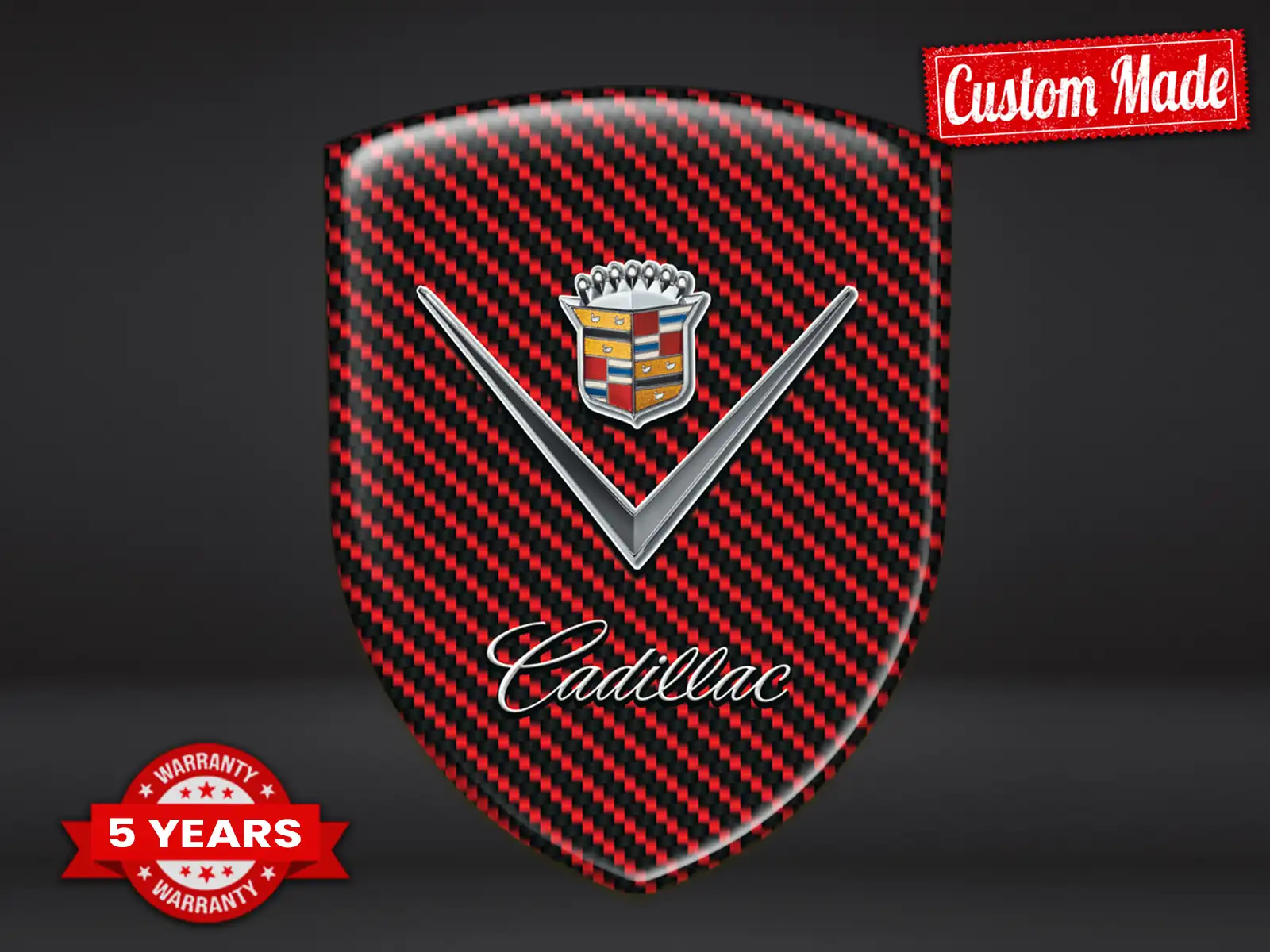 Cadillac Autocollants Fenêtre Véhicule Design Stylé Haut de Gamme ST